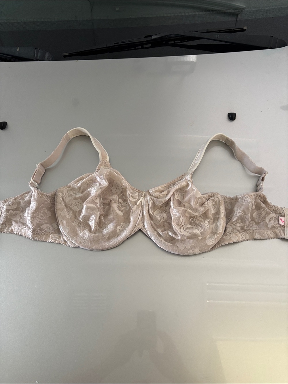 Wacoal Elegant Cream Lace Underwire Bra - Supportive Women's Intimates